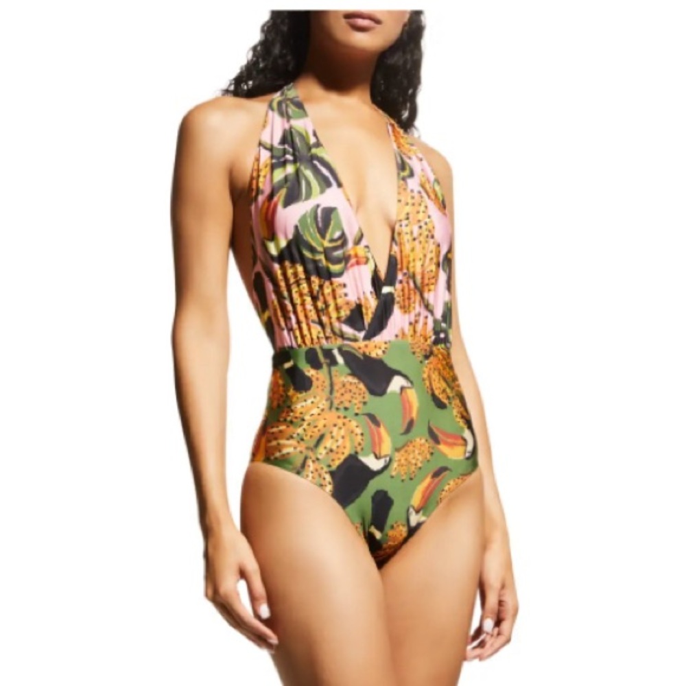 Farm Rio Toucananas One-piece swimsuit